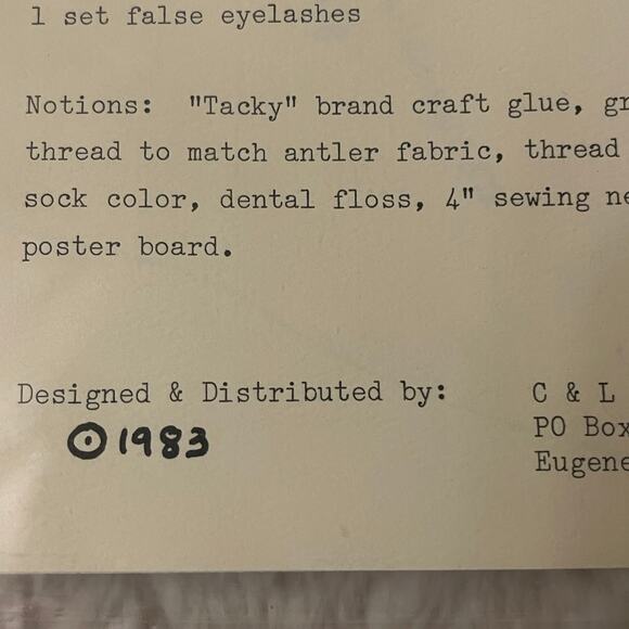 Vintage Craft Wall Hanging Pattern and Instructions - Picture 4 of 5